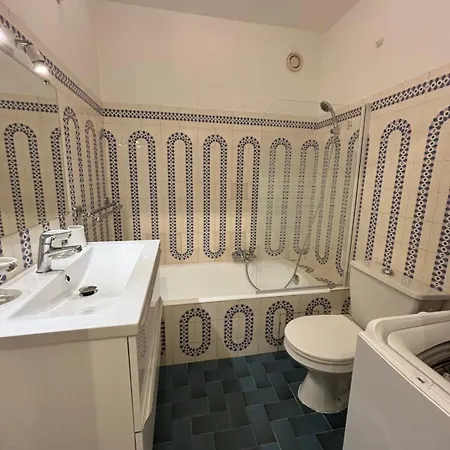 公寓 Amazing Studio In Les Pins With A Large Terrasse Parking *